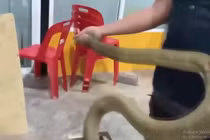 Lạnh sống lưng phát hiện 'quái thú' trong bánh xe ô tô