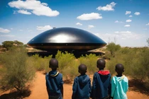 Bí ẩn 62 học sinh chứng kiến một UFO hạ cánh gần trường