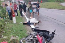 Sơn La: Xe máy va chạm với xe tải, 2 người tử vong tại chỗ