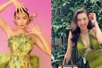 Mỹ nhân Việt đua nhau diện đồ mang màu sắc rực rỡ