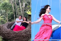  Bạn gái Á hậu khoe sắc 'phơi phới' khi đi du lịch cùng NS Chí Trung ở Bali
