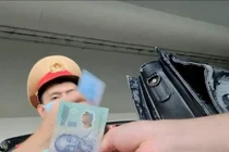 Đội CSGT số 3 báo cáo Phòng CSGT Hà Nội vụ cán bộ bị tố tiêu cực