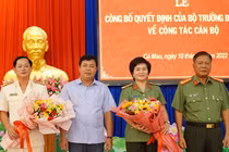 Thượng tá Nguyễn Phúc Cường làm Phó giám đốc Công an Cà Mau