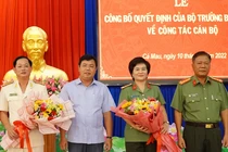 Thượng tá Nguyễn Phúc Cường làm Phó giám đốc Công an Cà Mau