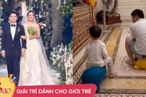 Chồng Đỗ Mỹ Linh chăm cháu, suýt không nhận ra chủ tịch quyền lực