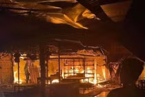 Bắc Ninh: Hiện trường vụ cháy chợ Đọ Xá, thiệt hại hơn 33 tỷ đồng