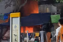 Hiện trường vụ cháy nhà ở Hà Nội khiến 5 người tử vong