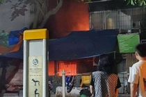 Hiện trường vụ cháy nhà ở Hà Nội khiến 5 người tử vong