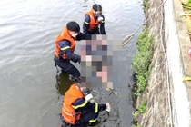 Điều tra danh tính thi thể nổi trên mặt nước tại cảng Hà Nội