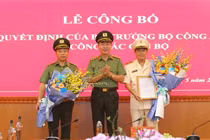 Chân dung 3 tướng Công an vừa được bổ nhiệm chức vụ mới