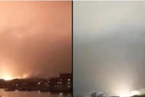 Vụ nổ bí ẩn khiến bầu trời sáng rực tại một thành phố ở Anh