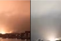 Vụ nổ bí ẩn khiến bầu trời sáng rực tại một thành phố ở Anh