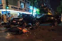 Hà Nội: Danh tính các nạn nhân vụ ô tô 7 chỗ tông hàng loạt xe