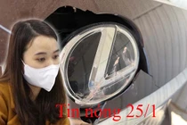 Tin nóng 25/1: Đập thủng xe của thượng tá công an vì đèn chói mắt