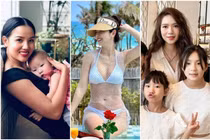 4 bà mẹ đảm đang đông con nhất showbiz Việt