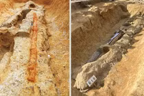 Bí ẩn thanh kiếm của người khổng lồ trong mộ cổ Nhật Bản