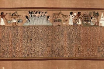 Bí ẩn cuộn giấy dài 16m trong quan tài 2.000 năm tuổi ở Ai Cập