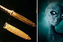 Bí ẩn dao găm vàng trong mộ Tutankhamun: Dính dáng người ngoài hành tinh? 