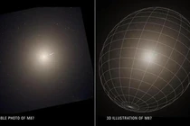 Phát hiện choáng váng về "quái vật siêu cấp” vũ trụ hình khoai tây