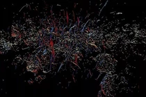 “Rắn vũ trụ” khổng lồ đang chui vào “trái tim” Ngân hà