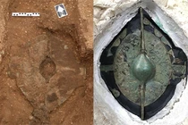 Tròn mắt “báu vật” trong mộ cổ chứa hài cốt chiến binh thời Đồ Sắt