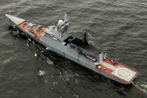 Nga hạ thuỷ hộ vệ hạm mới với khả năng mang vũ khí cực khủng