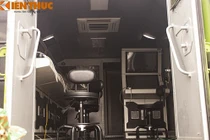 Ngỡ ngàng nội thất xe chỉ huy tác chiến điện tử do Việt Nam tự sản xuất