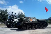 Sức mạnh bí ẩn của “đại bác tự hành” SU-100 Việt Nam hiếm khi xuất hiện