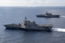 Tàu chiến ba thân lớp Independence của Mỹ liên tục tuần tra ở Biển Đông