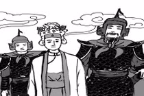 Bí ẩn Vua Lợn sai người đóng thế khi nhận sắc phong 