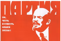 Lãnh tụ Lenin vĩ đại qua loạt tranh cổ động hừng hực khí thế