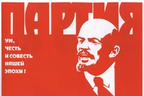 Lãnh tụ Lenin vĩ đại qua loạt tranh cổ động hừng hực khí thế