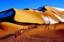 Ngôi làng "ma thuật" trên sa mạc: xuất hiện ban ngày, biến mất ban đêm