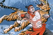 Chuyện lạ về hai vị vua đánh hổ nổi danh sử Việt 