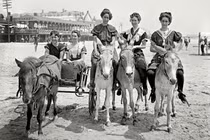 Ảnh hiếm về đường phố nước Mỹ trước khi ô tô ra đời