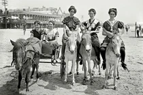 Ảnh hiếm về đường phố nước Mỹ trước khi ô tô ra đời