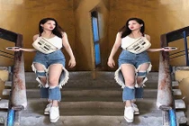 "Nóng mắt" nhìn sao Việt diện jeans thủng, rách tả tơi như cái bang 