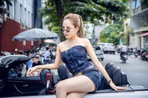 Soi gu thời trang ngọt ngào nóng bỏng của hot girl Trâm Anh