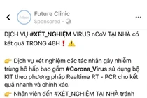 Phòng khám Future Clinic quảng cáo dịch vụ xét nghiệm virus corona tại nhà, Sở Y tế vào cuộc