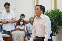 Doanh nhân Nguyễn Văn Đực: "Xin lỗi tôi nói thẳng, làm chậm nhất là Văn phòng UBND TP và Sở TN-MT"