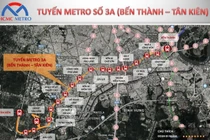 TP HCM sẽ có tuyến metro thứ 3 gần 68.000 tỷ đồng