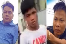 Nhóm đối tượng bị bắt trước đó.