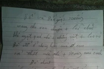 Rớt nước mắt với “thư bố gửi con khi đi học”