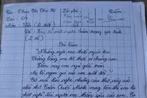 Hai bài văn điểm 10 khiến dân mạng “rưng rưng nước mắt“