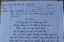 Hai bài văn điểm 10 khiến dân mạng “rưng rưng nước mắt“