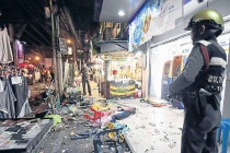 Bom nổ rung chuyển Bangkok, 7 người bị thương