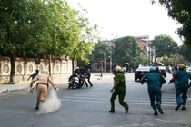 CA Thanh Hóa quyết định dùng súng bắn lưới “quái xế“