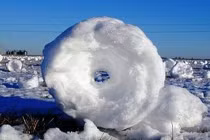 Vì sao có hiện tượng tuyết cuộn?