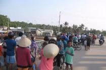 Phát hiện tử thi vướng lưới ngư dân