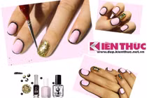 Chút ngẫu hứng với nail retro